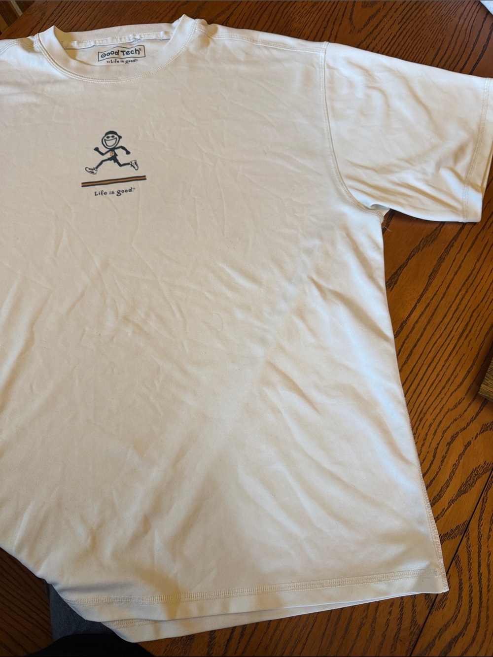 Men’s Life Is Good Sport Short Sleeve Tee